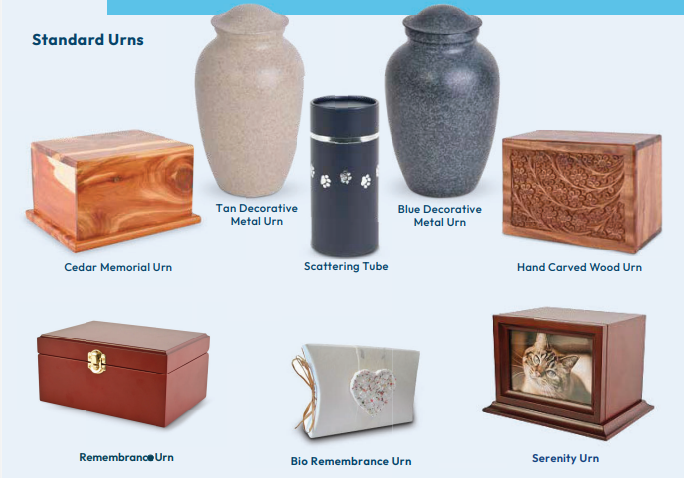 Pet Cremation Urn Options